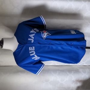 ⚾ Baseball Toronto Blue Jays Jersey-Youth L Fits like Womens Small